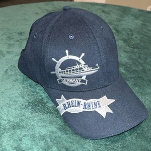 Rhein-Rhine Germany Embroidered Adjustable Cap